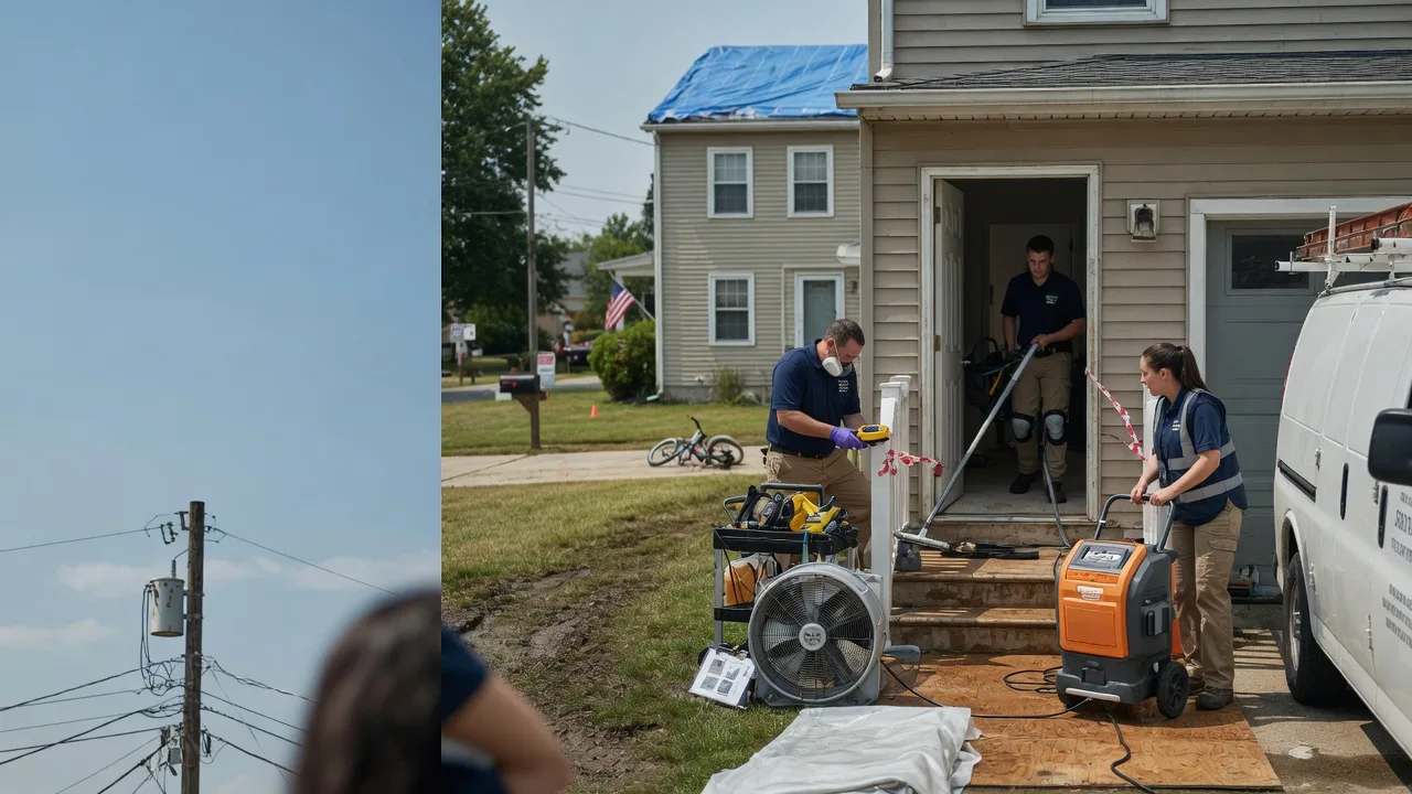 Water Damage Repair in Tiverton, RI near me